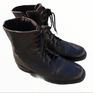 Martins combat boots size 8